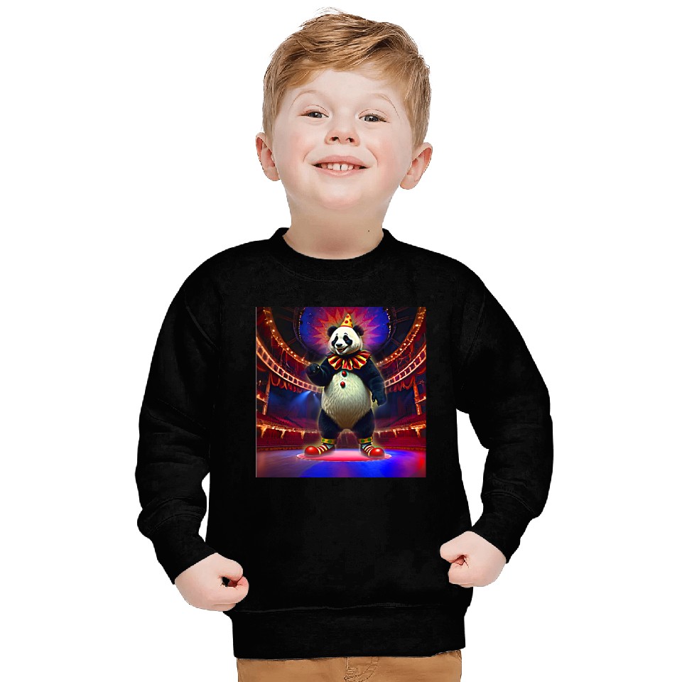 Clown panda Sweatshirts