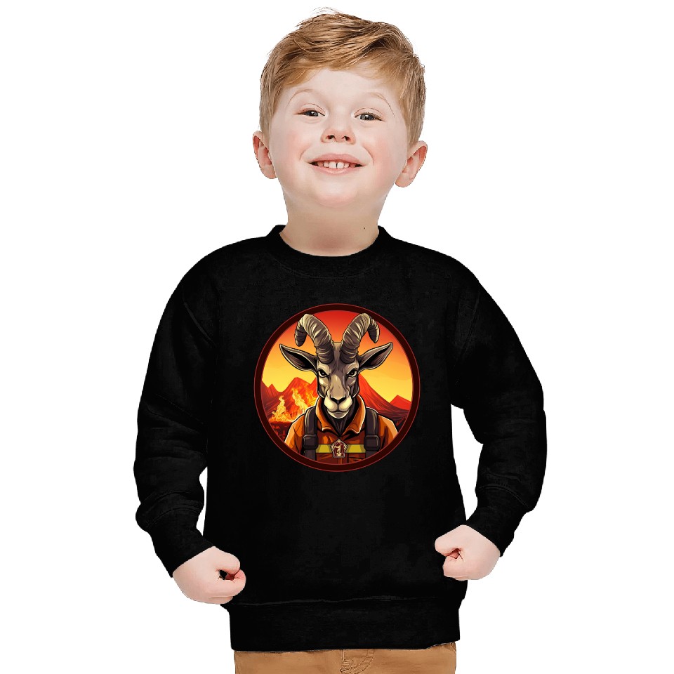 Fireman Capricorn Sweatshirts