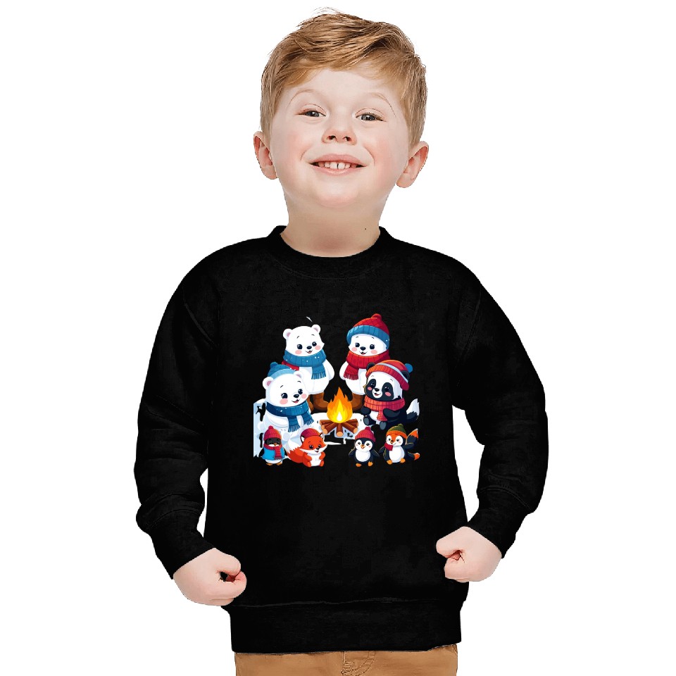 Winter Wonderland Critters Sweatshirts