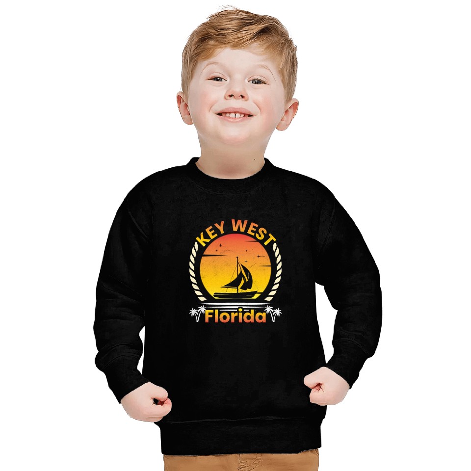 KEY-WEST FLORIDA Sunshine-State West Keys Sweatshirts