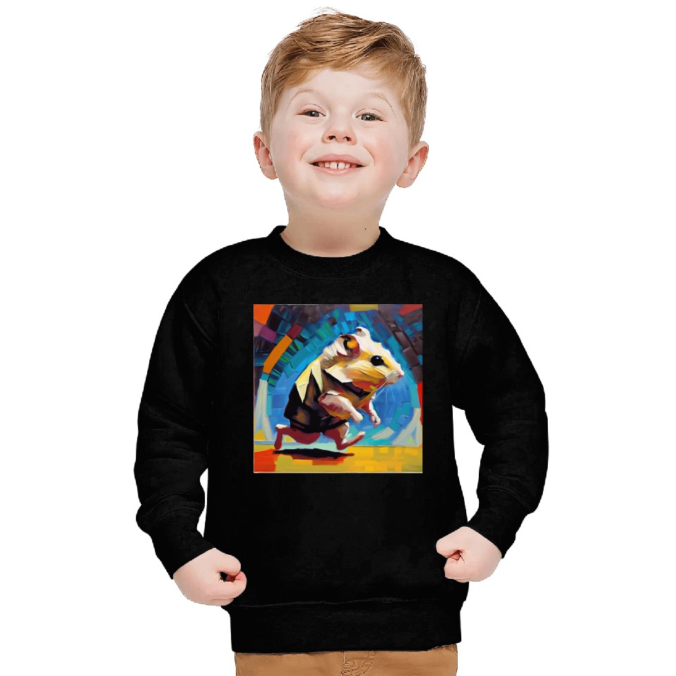 Hamster runner Sweatshirts