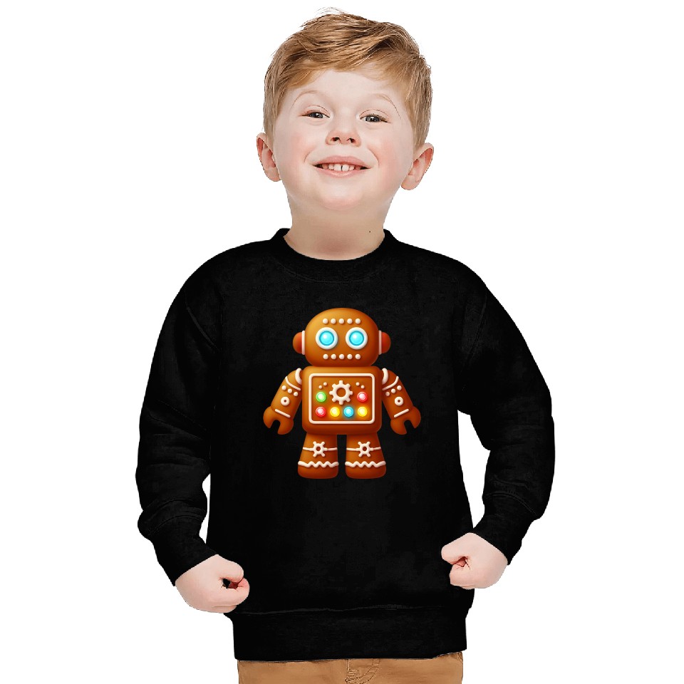 GingerTech Technology Gingerbread Man Sweatshirts