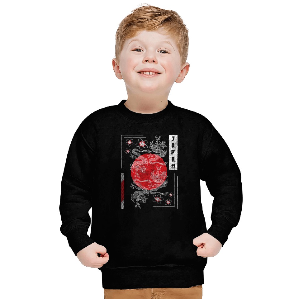 Orient Symbol Nerd Sweatshirts