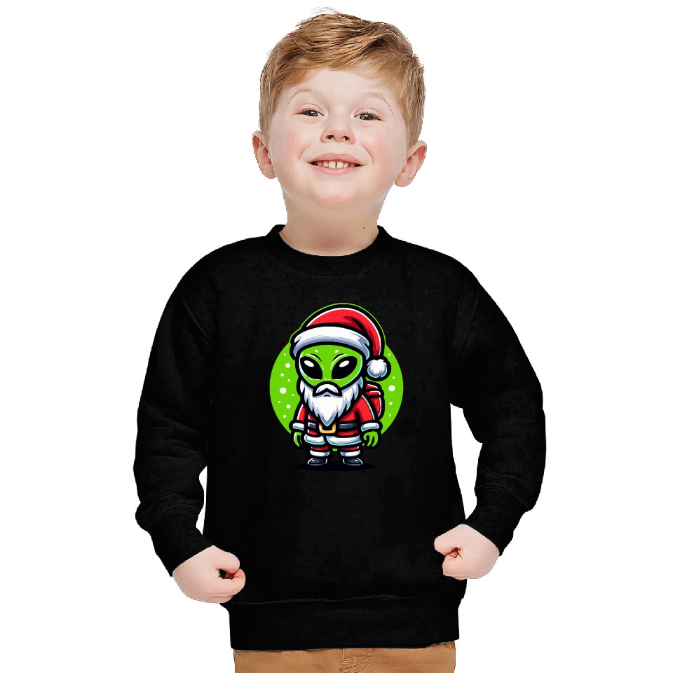 Santa Alien Sweatshirts