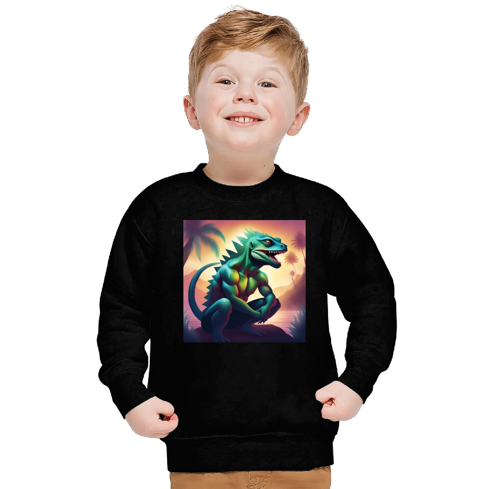Mutant Lizard Man Sweatshirts