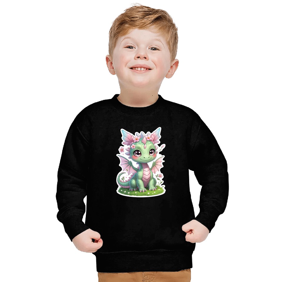 cute dragon (spring) Sweatshirts