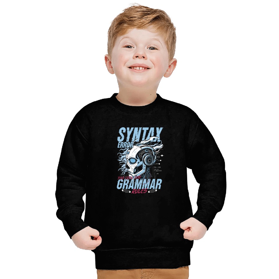 Computer Linguist Syntax Error Sweatshirts