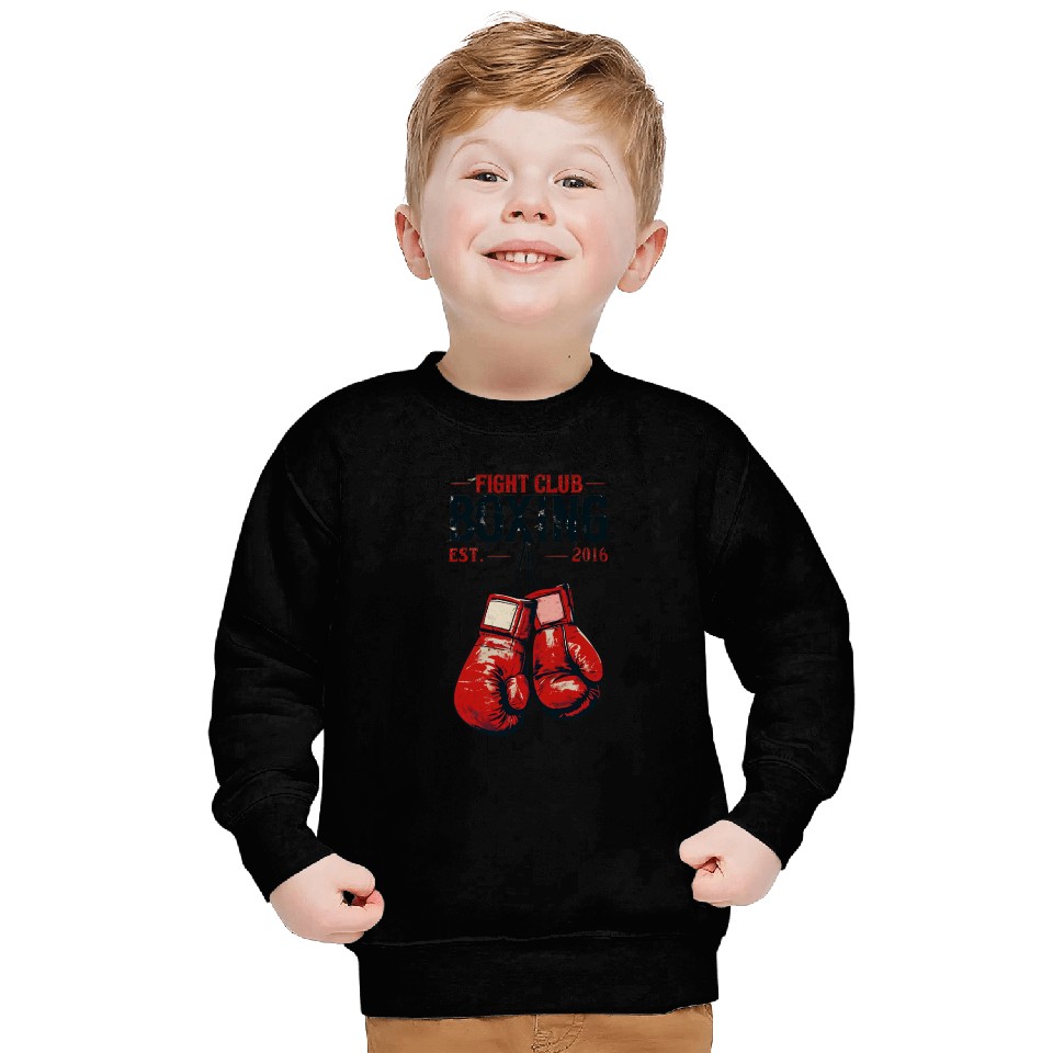 Fight Club Boxing Design Sweatshirts