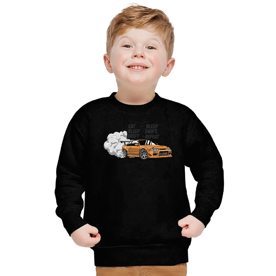 Eat Sleep Drift Repeat Sweatshirts – Neon JDM Car Raci