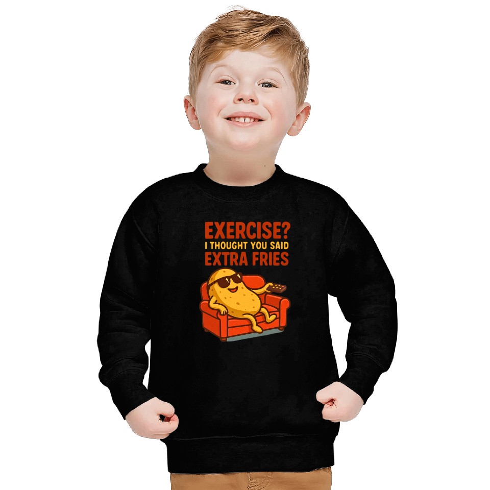 Funny Couch Potato Quote for Weekend Relaxation Lo Sweatshirts