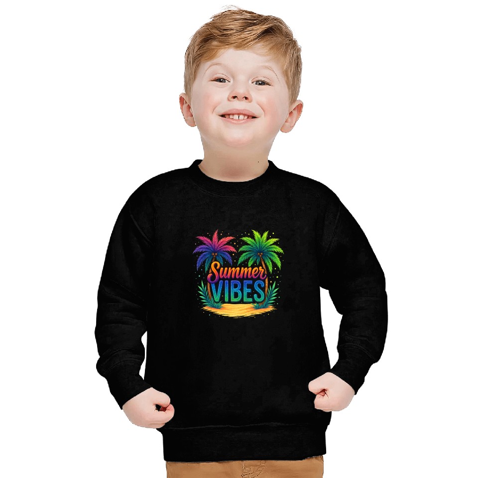 Summer Vibes, Summer Vacation Sweatshirts