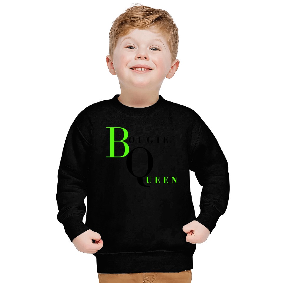 Bougie Queen Lime&Black Sweatshirts