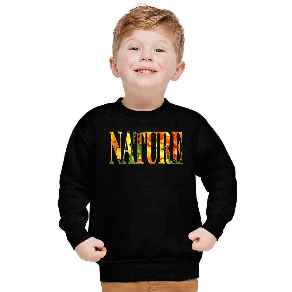 Nature Marigold Flower Sweatshirts