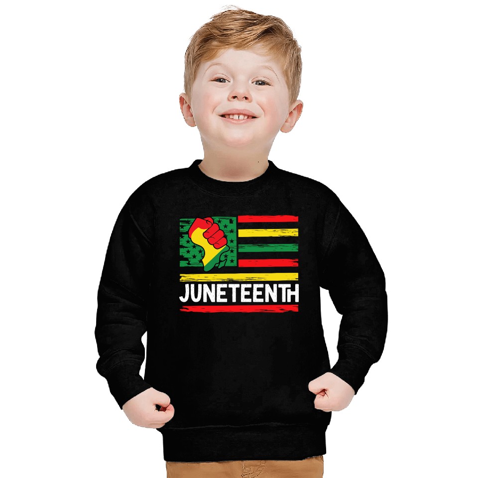 Freedom Day Juneteenth Black And Proud Sweatshirts