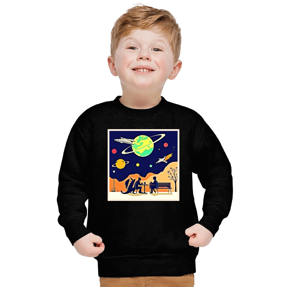 Fantasy Night Rendezvous Sweatshirts