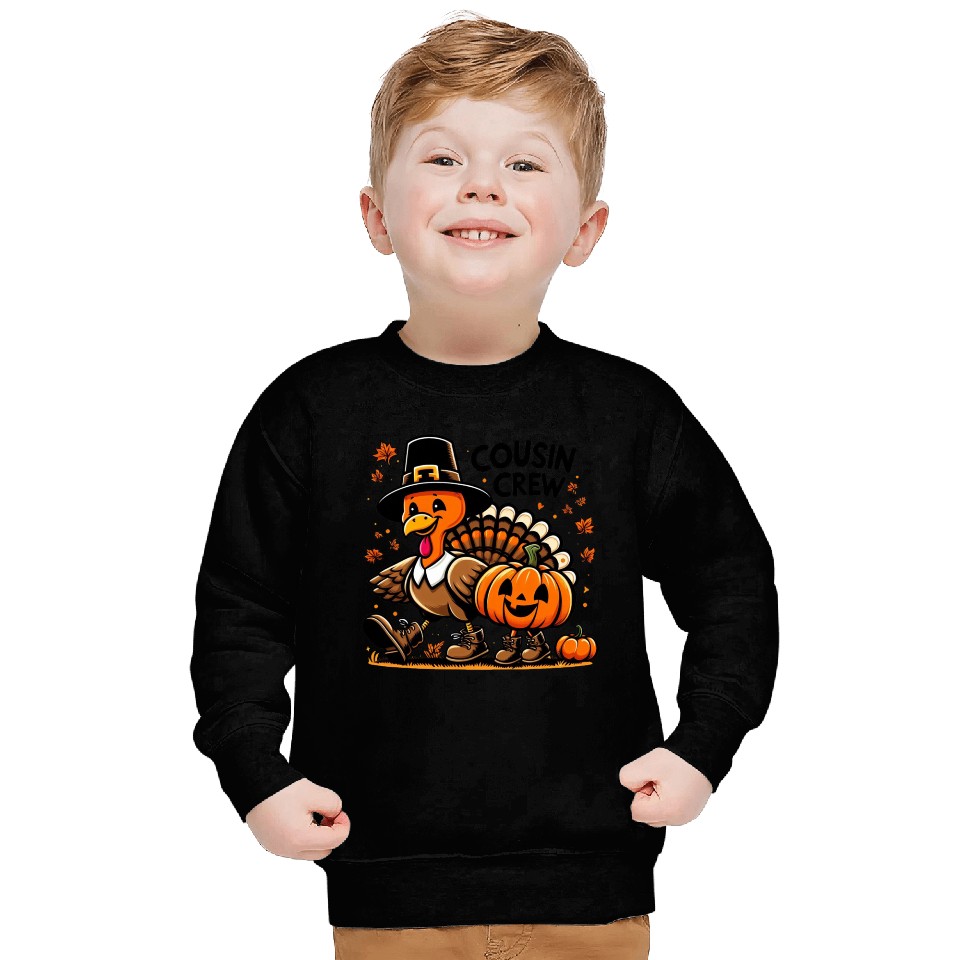 Halloween Cousin Crew Sweatshirts