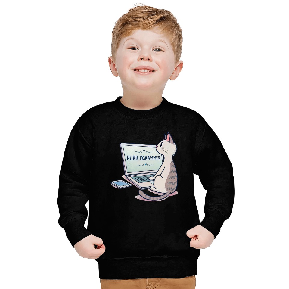 Paws-on Keyboard Engineer Sweatshirts