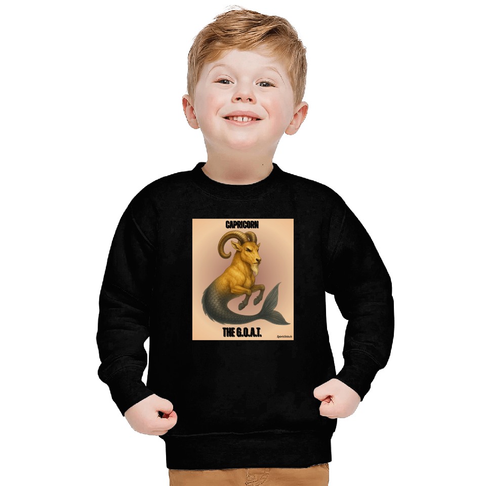 Capricorn The Mythical Sea Goat Sweatshirts