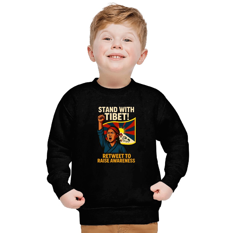 STAND WITH TIBET! Sweatshirts
