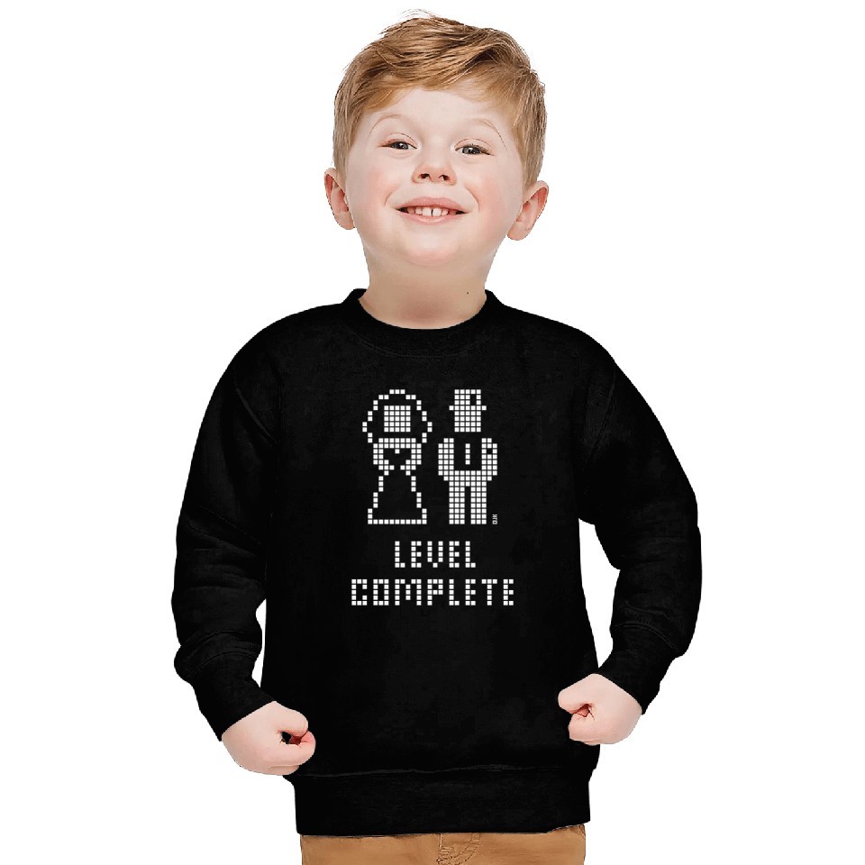 Level Complete (Wedding / Stag Party / Pixel / W) Sweatshirts