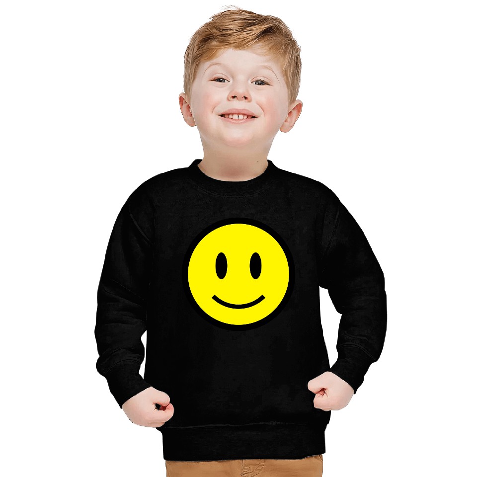 Smiley Face Icon 2c Sweatshirts