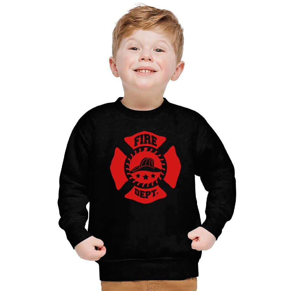 Fire Brigade logo symbol design Sweatshirts