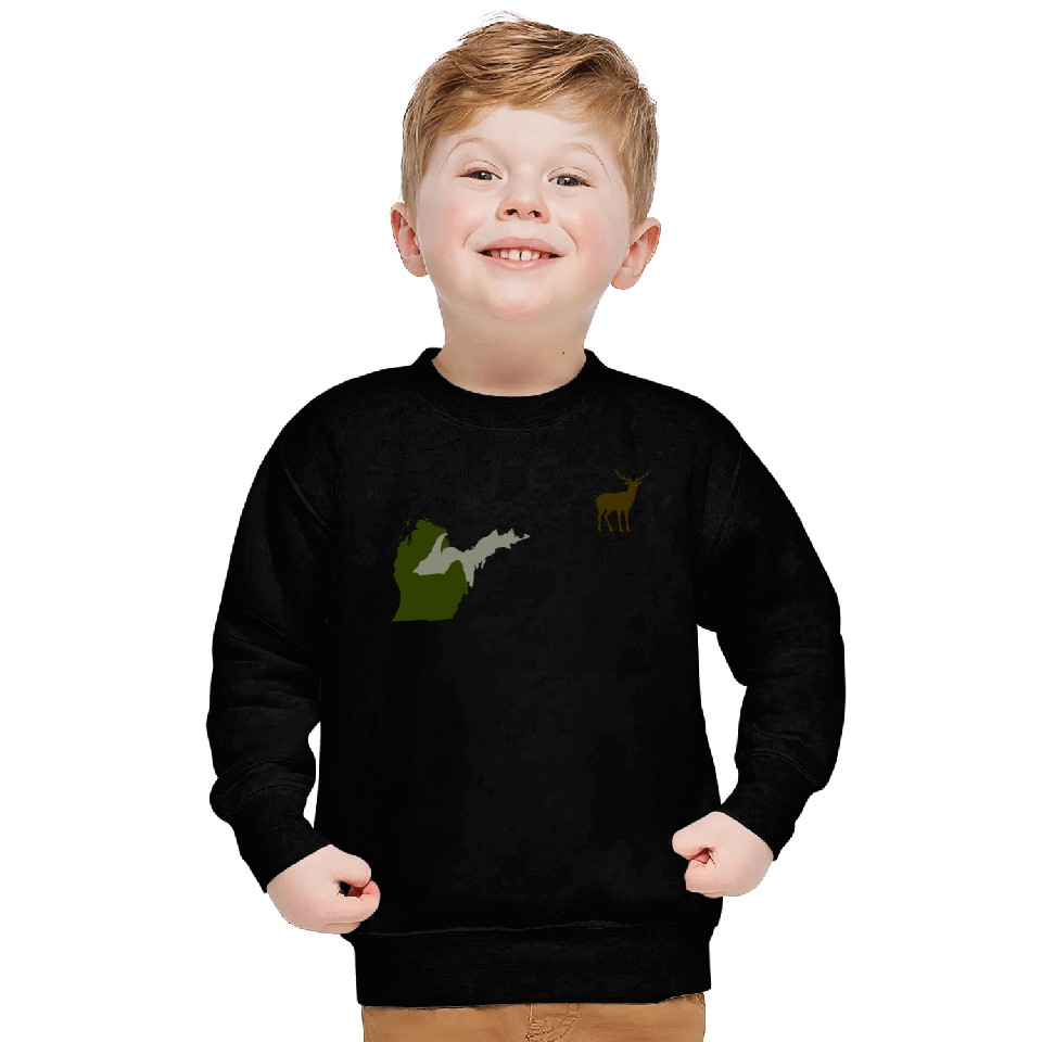Funny Michigan Yooper Hunting Parody Deer Sweatshirts