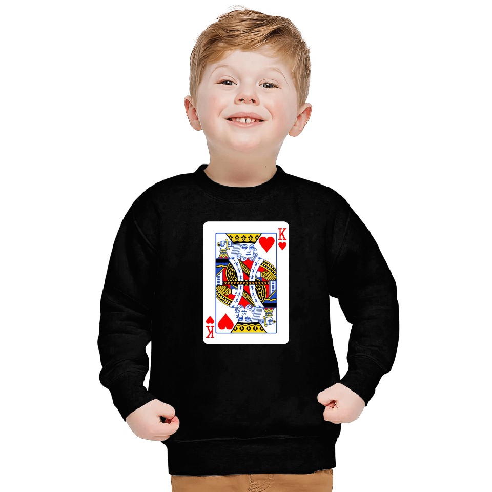 King Of Hearts Couple Sweatshirts
