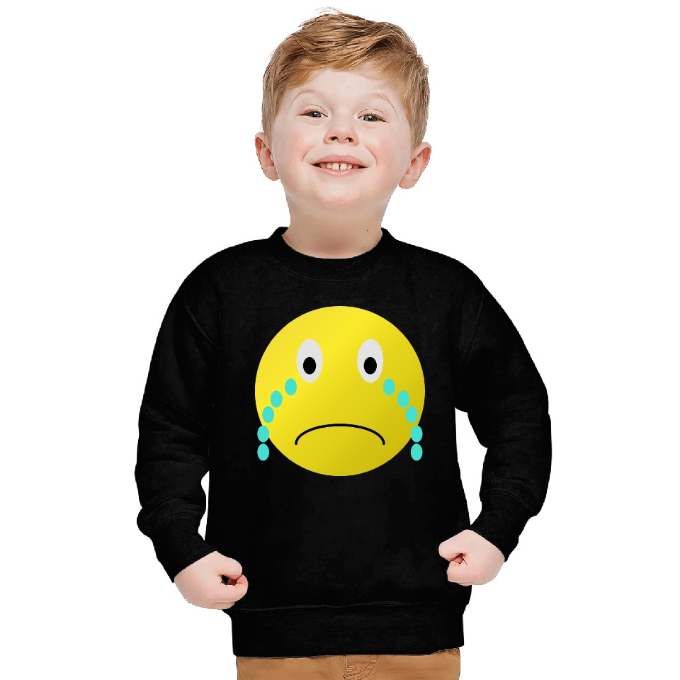 Cry Smiley Sweatshirts