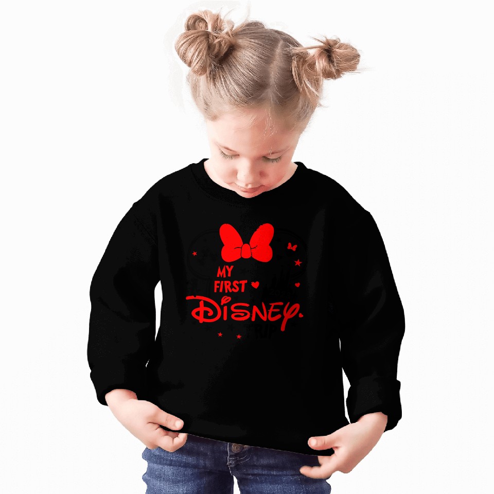 My First Disney Trip Minnie Mouse - Disney Trip Sweatshirts