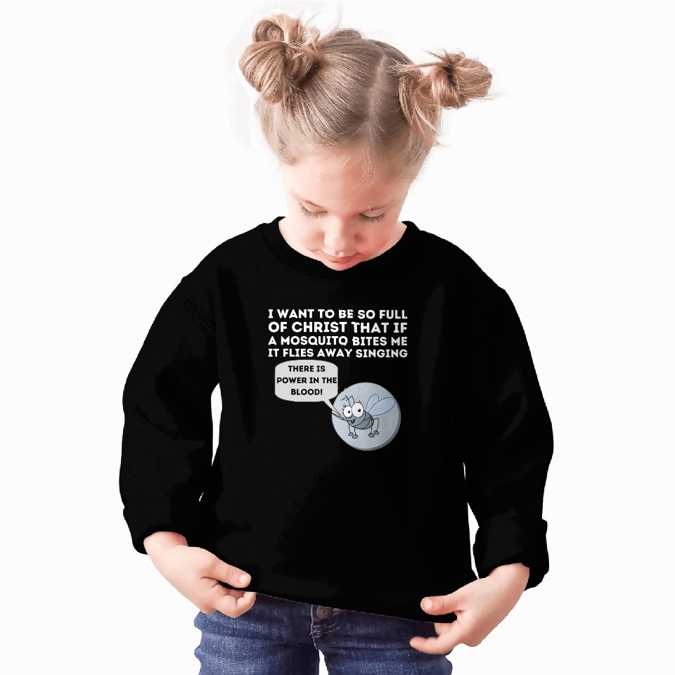 Mosquito Joke Sweatshirt