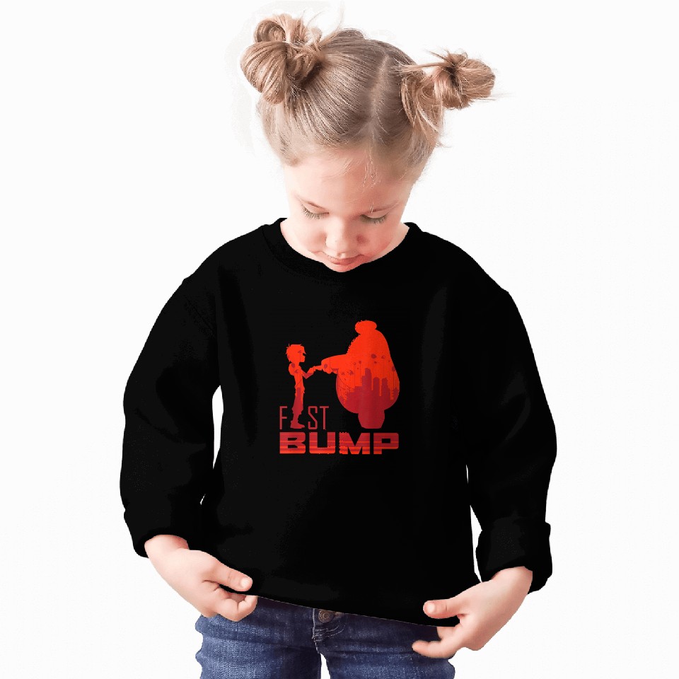 Disney Big Hero 6 Hiro and Baymax Fist Bump Frien Sweatshirts