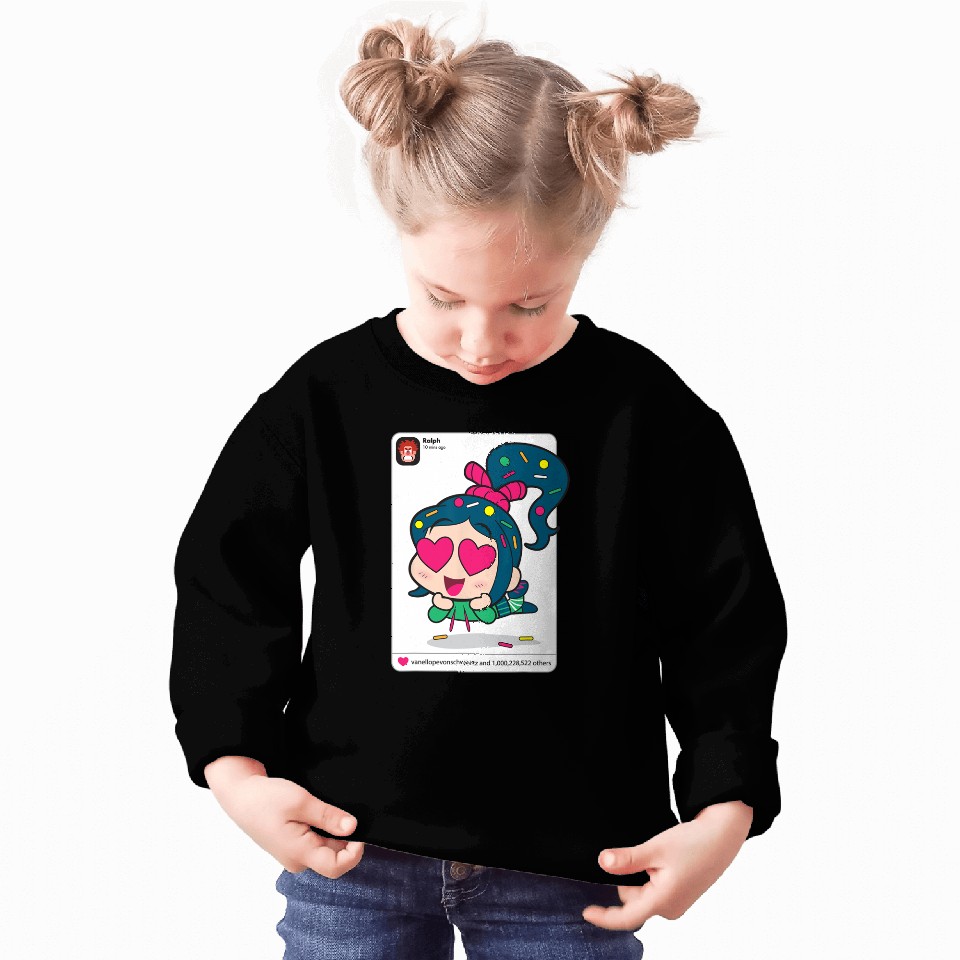 Disney Ralph Breaks the Internet Vanellope Likes Sweatshirts