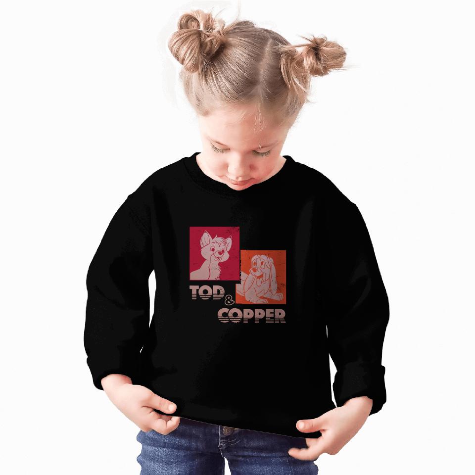 Disney The Fox and The Houndss Tod Copper Retro Sweatshirts