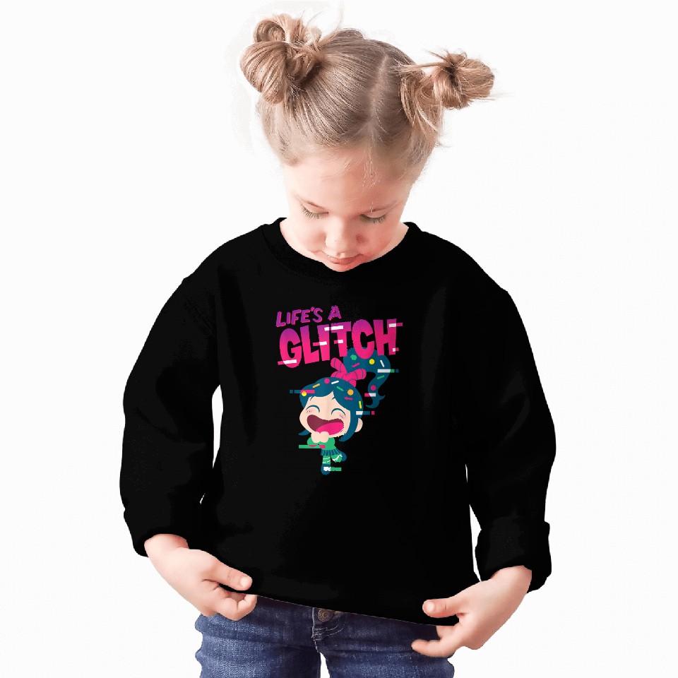 Disneyss Ralph Breaks The Internet Vanellope Glitch Sweatshirts