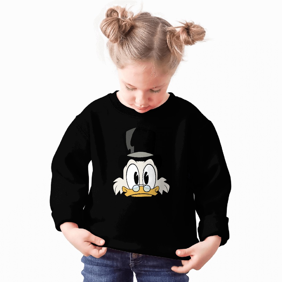 Disney DuckTales Scrooge McDuck Big Face Sweatshirts