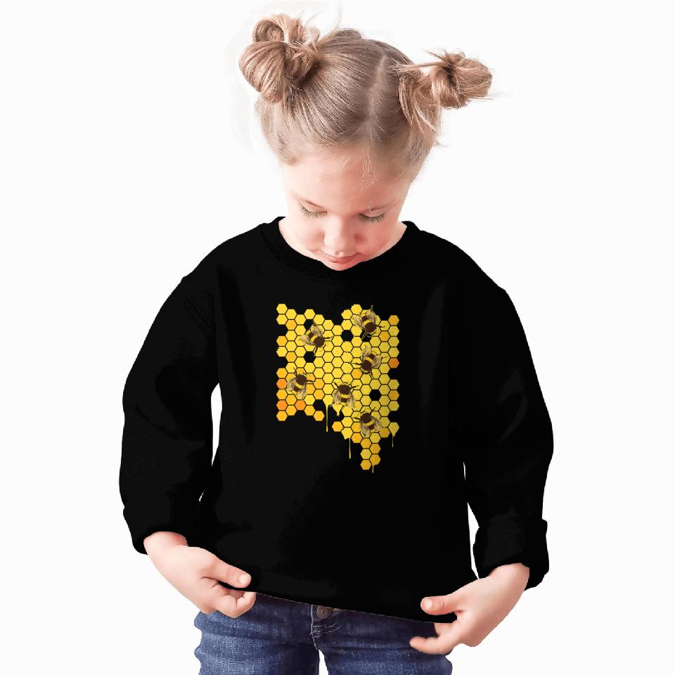 Bee Beekeeping Honey Bee Hive Honeycomb Beekeeper Gift 230 Beekeeper Sweatshirts