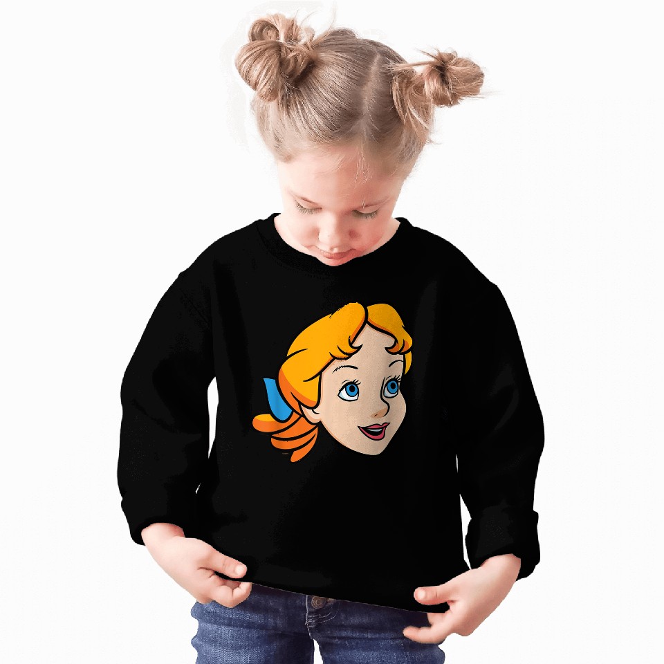 Disneyss Peter Pan Wendy Darling Big Faces Costume Sweatshirts