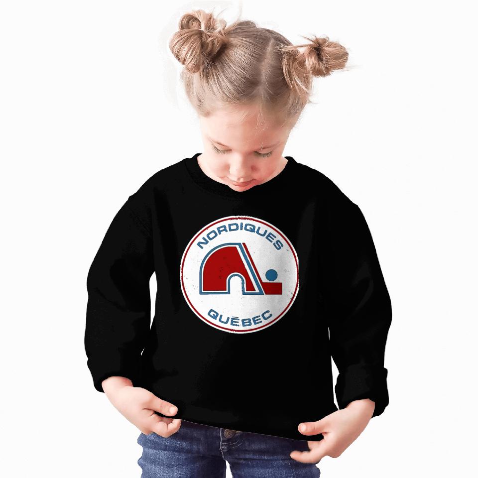 Quebec Nordiques [Vintage Distressed] Classic Sweatshirts