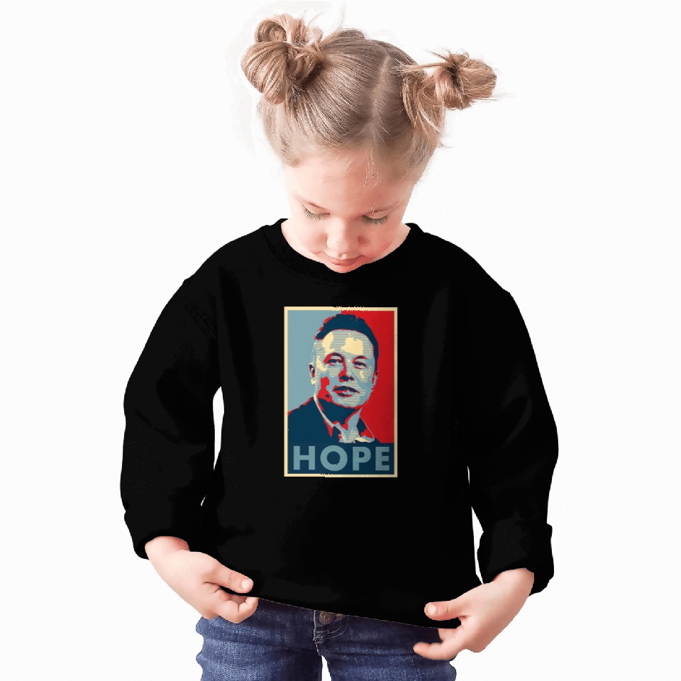 Elon Musk Hope Classic Sweatshirts