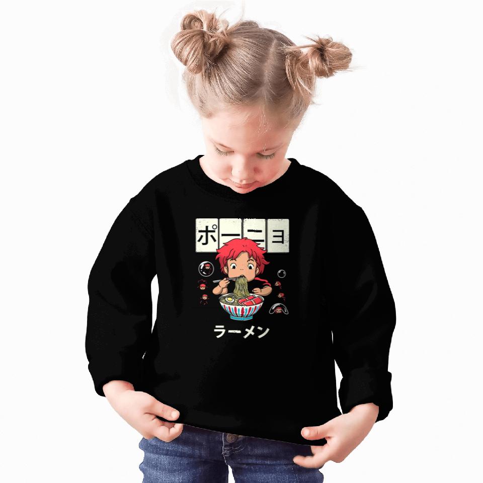 Ponyo Goldfish Ramen Sweatshirt