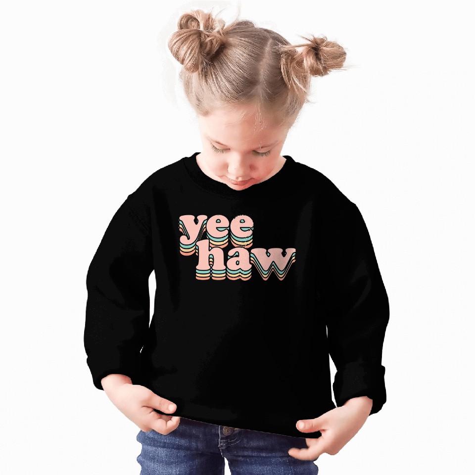 Yeehaw Howdy Space Cowgirl Sweatshirt