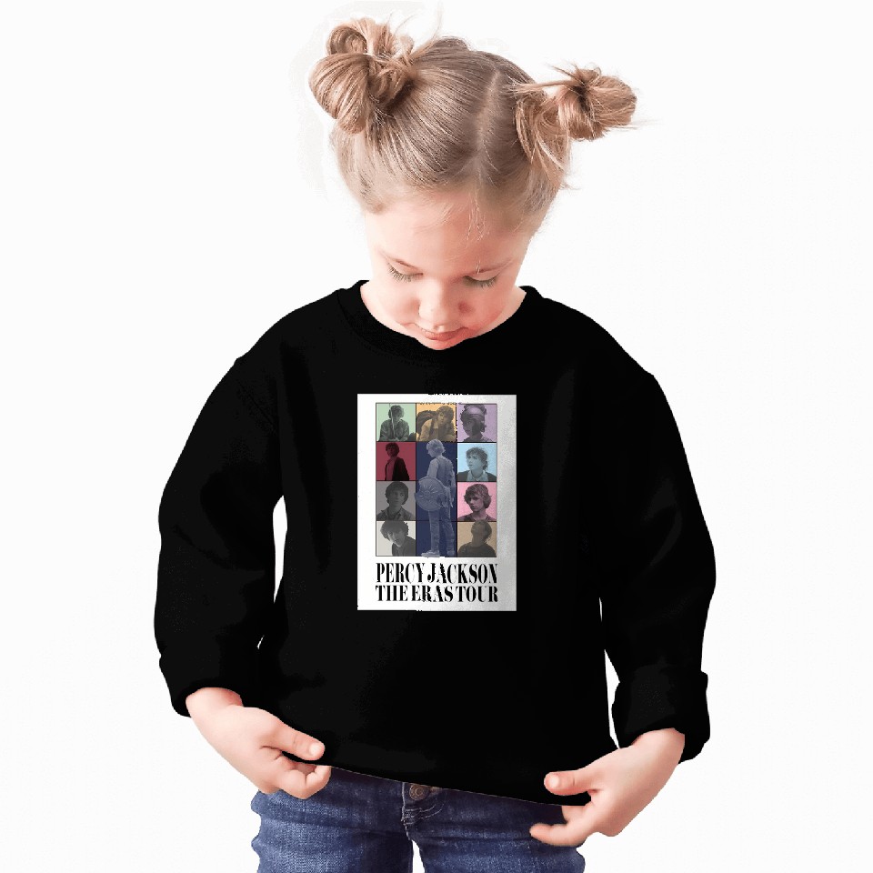Percy Jackson Eras Tour Poster Sweatshirts