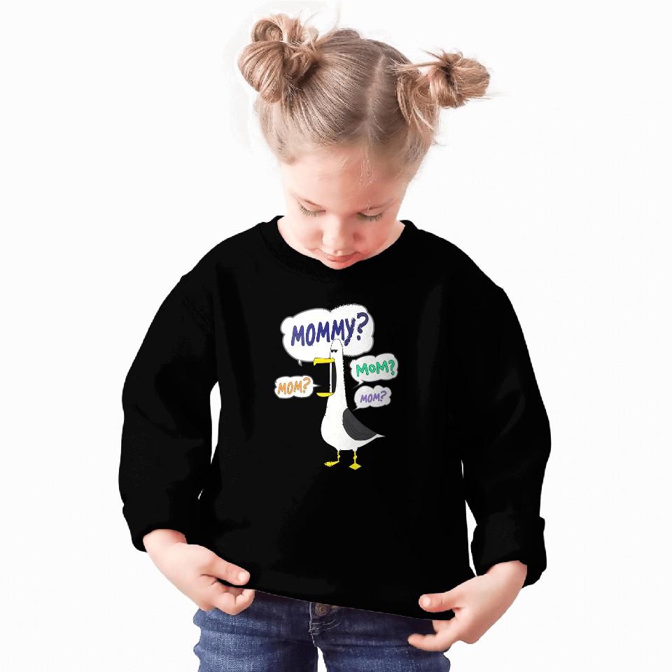 Mom? Mommy? Finding Nemo Seagull "mine" Disneyss Sweatshirts