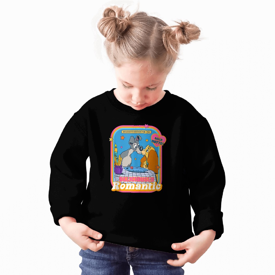 Disneyss Lady And The Tramp Deliciously Romantic Sweatshirts