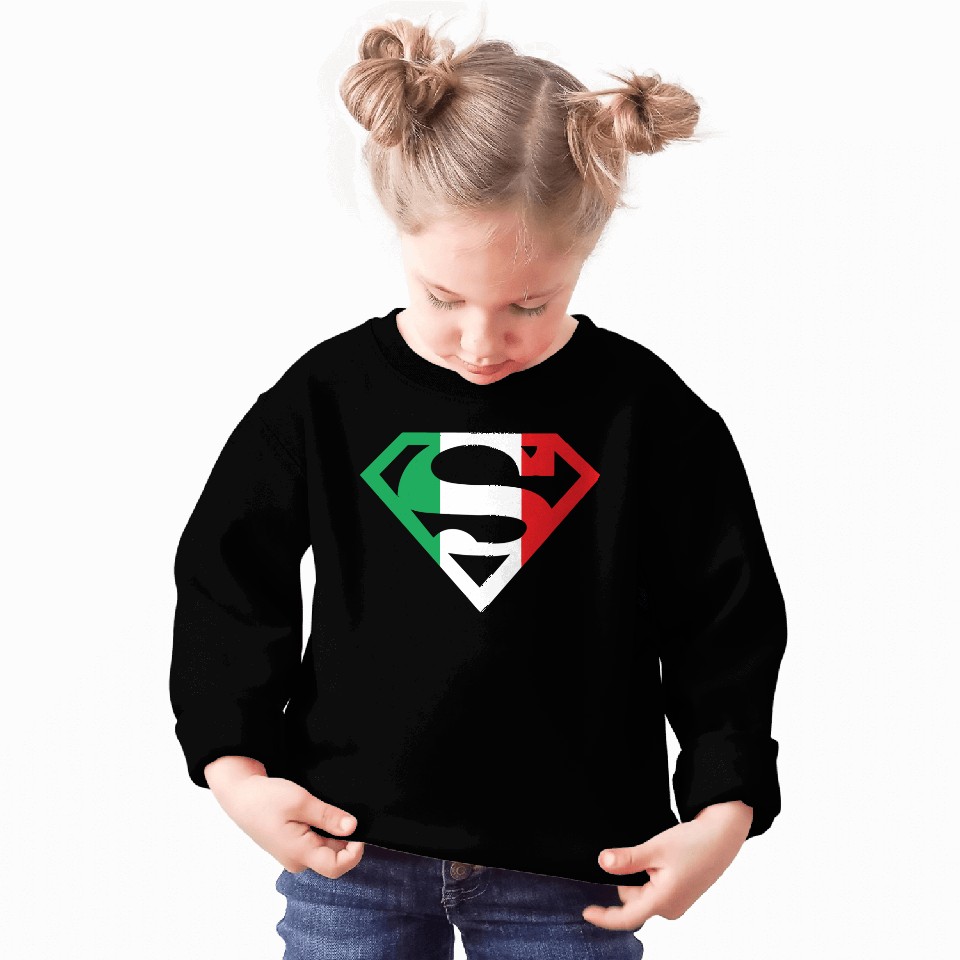 Superman Shield with Italian Sweatshirts