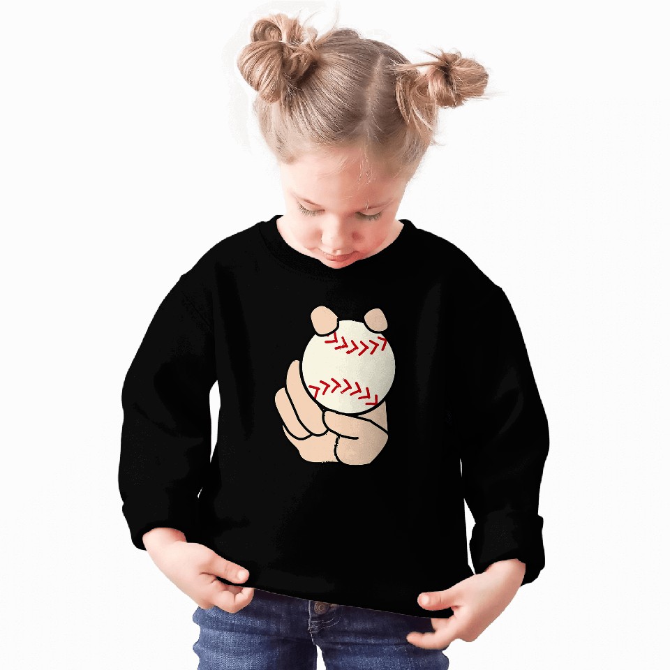 Baseball Pitcher Curveball Sweatshirts