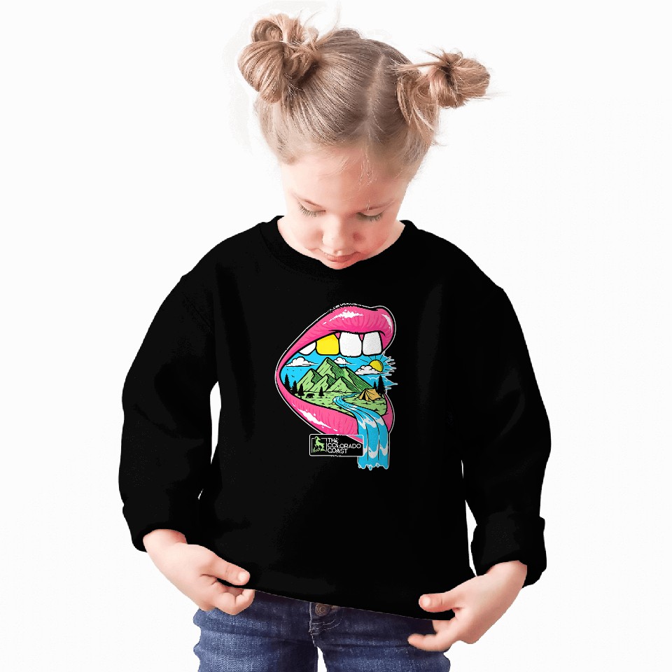 Big Mouth 2Pop Art Mountain Adventure Sweatshirts