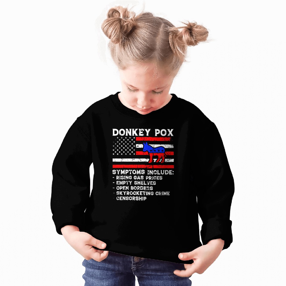 Donkey Pox Symptoms  The Disease Killing America Biden 21 Sweatshirts