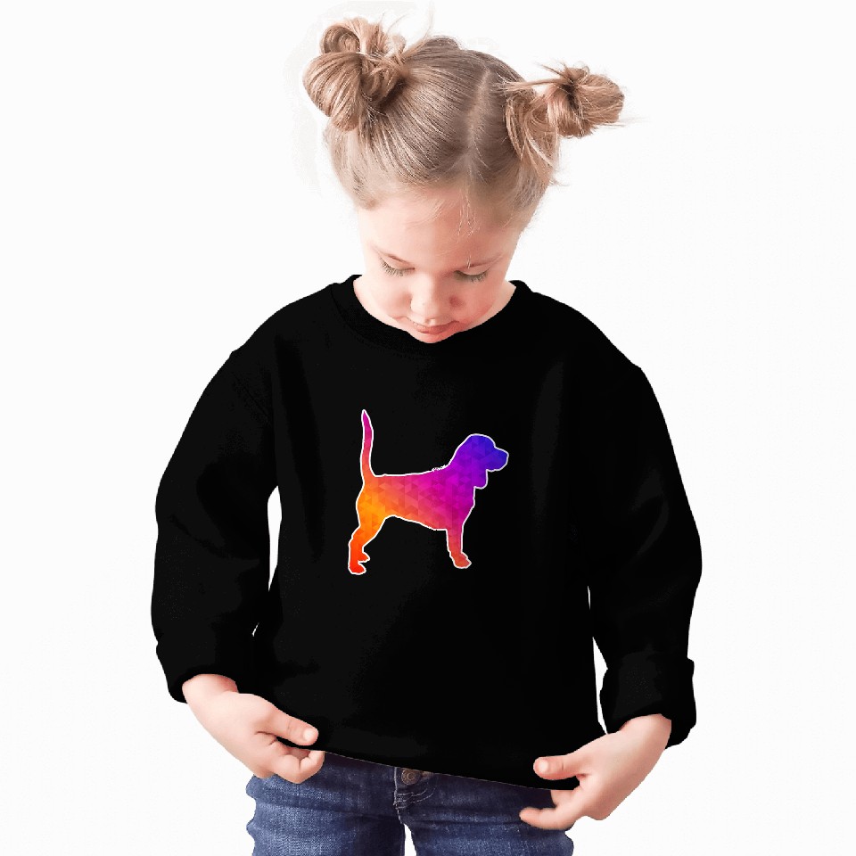 Beagle Art Low Poly Design Sweatshirts
